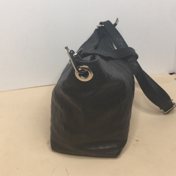 Bores in Pelle Croc 🐊 embossed shoulder bag - Picture 2 of 8